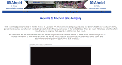 Desktop Screenshot of americansalescompany.net
